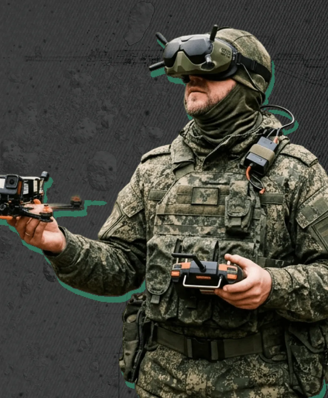 Оператор БПЛА FPV-типа